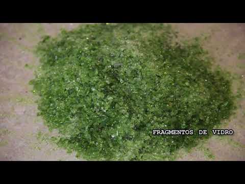 Reciclagem artesanal de vidro 2 - Matéria Prima