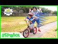 Ryan aprendió a andar en bicicleta sin ruedas de entrenamiento
