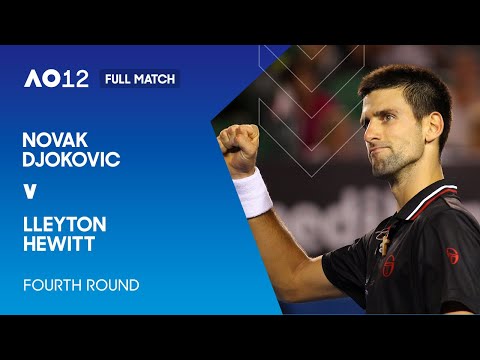 Novak Djokovic v Lleyton Hewitt Full Match | Australian Open 2012 Fourth Round