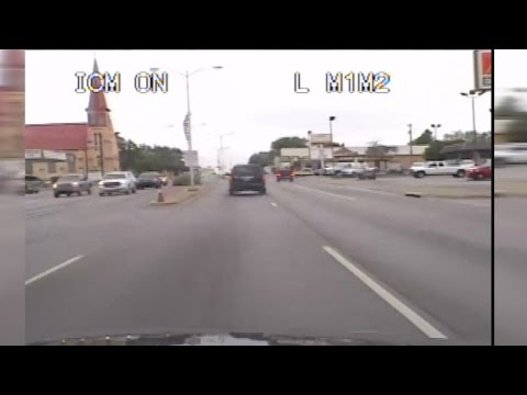 Video shows high speed chase of federal fugitive