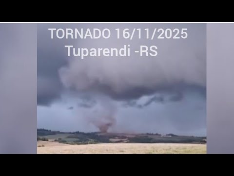 tornado em Tuparendi-RS, interior noroeste do Rio Grande do Sul Esquina Dunke