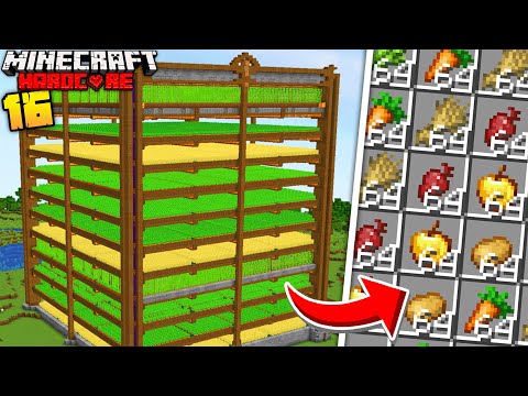 Building Insane Automatic Food Farms in Minecraft!