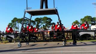 preview picture of video 'Scarlet Regiment @ Seminole Sound Spectacular'