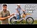 HE FINALLY BOUGHT A DIRT BIKE