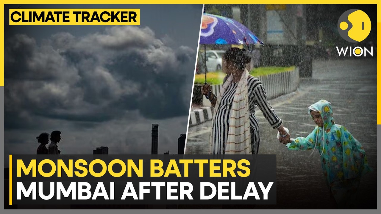 Mumbai Monsoon: Rainfall Brings Relief From Heat As Monsoon Arrives In Mumbai | Climate Tracker