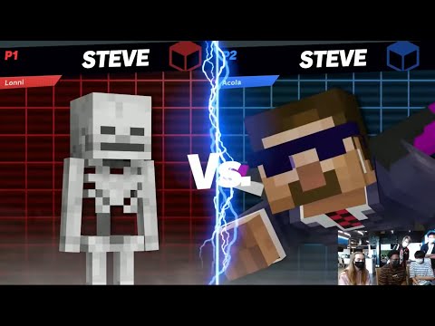 Yonni (Steve) vs. Acola (Steve) - Offline (1/4) | あcola (スティーブ)