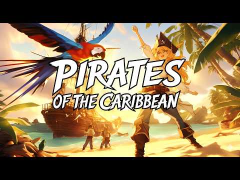 1 Hour Pirates of the Caribbean Mix | Pirate Tavern Ambience | Pirates Song & Music | Black Flag 🦜