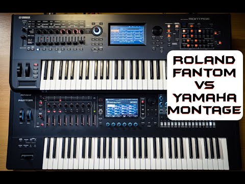 Roland Fantom vs Yamaha Montage | No Talking |