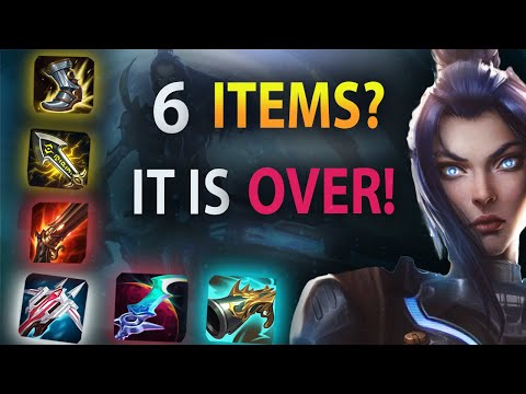 6 Item Caitlyn is an AUTOWIN