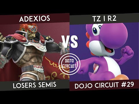 DOJO CIRCUIT #29 - Adexios (Ganon) VS TZ I R2 (Yoshi) - SSBU Losers Semis