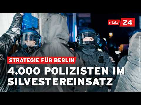 Berliner Polizei: Das ist das Sicherheitskonzept für Silvester