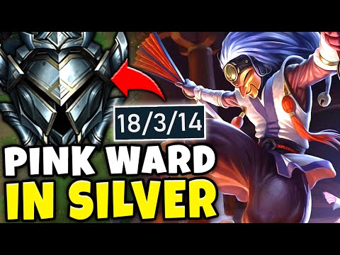 WHEN PINK WARD SHACO VISITS SILVER ELO (THEY ALL GET BAITED) - League of Legends