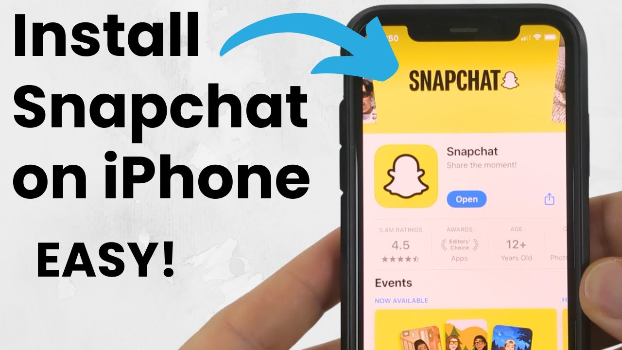 How to Install Snapchat App on iPhone