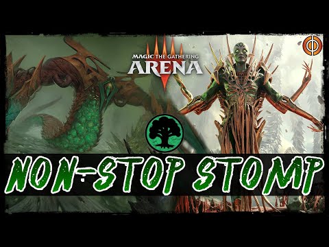 NOTHING CAN STOP WHAT'S COMING | MTG Arena - Mono Green Stompy Anti Meta Poison Toxic Standard Deck