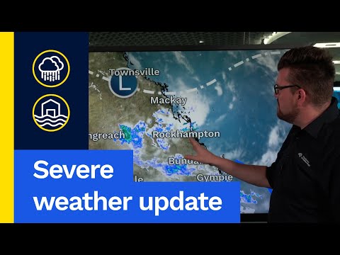 Severe Weather Update Monday 12 January 2026: Heavy rain brings flooding to parts of Queensland.