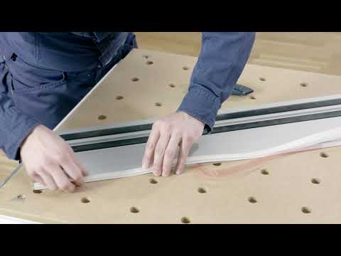 TS 55 Quick Guide - Replacing the Guide Rail Splinter Guard Strip