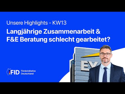 EY-Kunde wechselt zu uns & langjährige Zusammenarbeit | KW 13