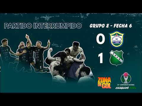 PDTE FRANCO 0 - 1 PARANAENSE // PARTIDO INTERRUMPIDO