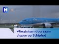 Schiphol experimenteert met duurzame slepers