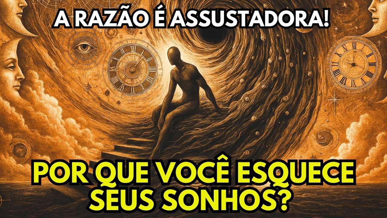O Segredo Por Trás do Esquecimento dos Sonhos! 💤👁
