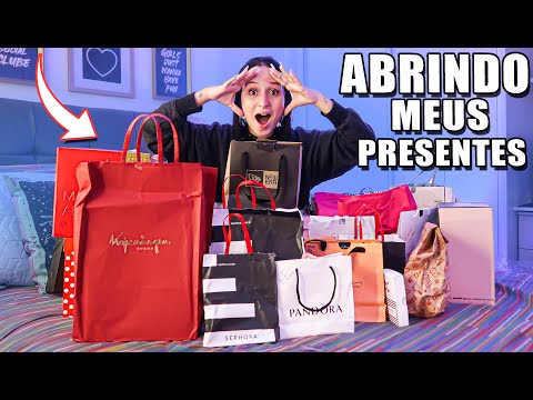 ABRINDO MEUS PRESENTES DE ANIVERSÁRIO DE 16 ANOS!