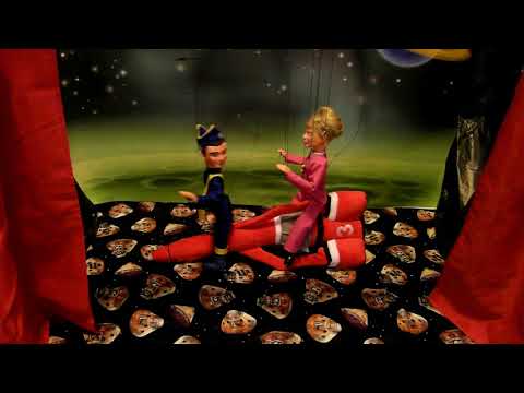 Virgil Tracy And Lady Penelope On Thunderbird 3