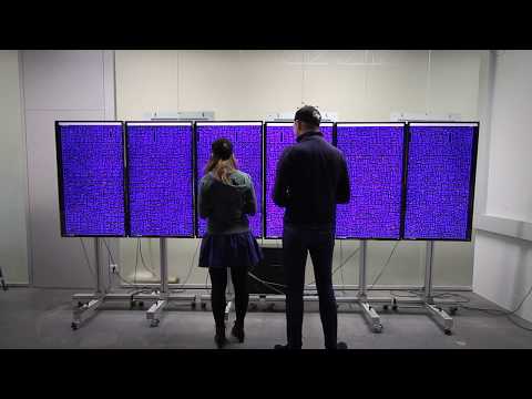 CHI'18 - Pac-Many: Movement Behavior when Playing Games on Large Displays