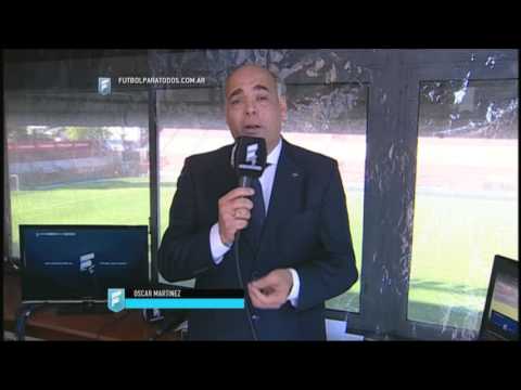 El análisis de Oscar Martínez. Godoy Cruz 1 - Racing 2. Fecha 22. Primera División 2015. FPT.