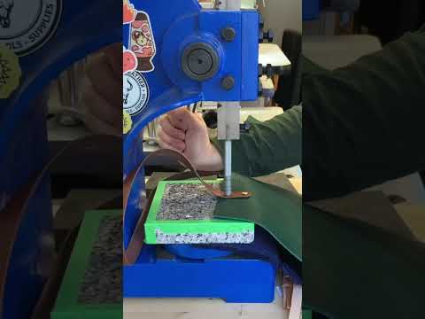 Making a Rory Tote Bag #shorts #leathercraft