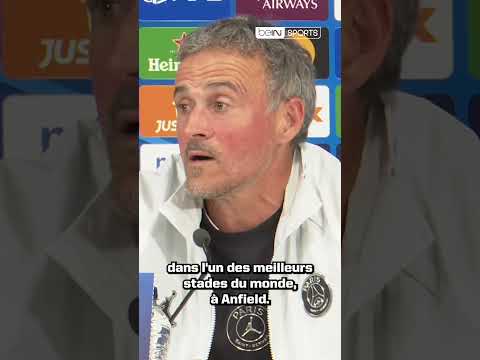 😅 L'anecdote de Luis Enrique sur son passage dans le Kop d'Anfield... avant Liverpool - PSG !