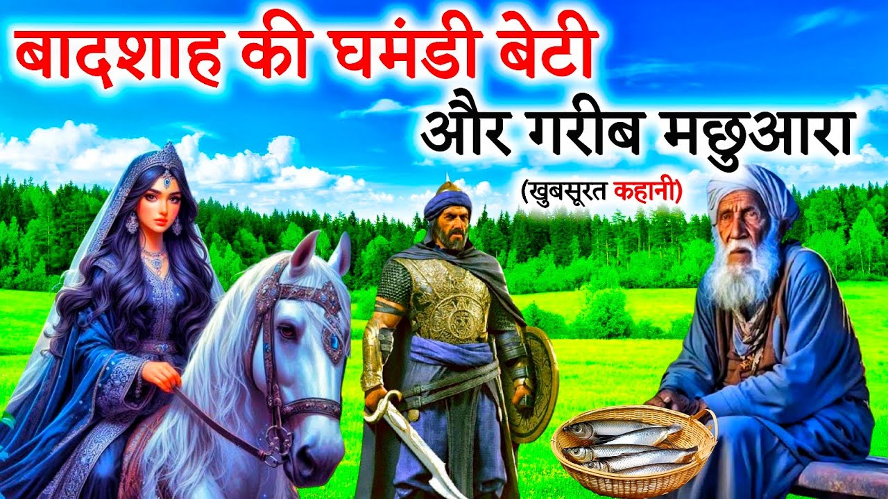 Badshah Ki Ghamandi Beti Aur Garib Machaara Ka Kahani | Shahzadi Ki Kahani |Hindi Moral StoriesUrdu