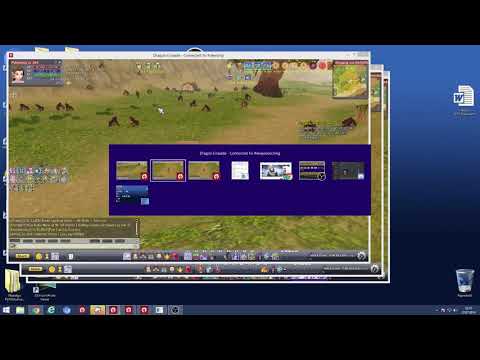 Flyff-Dragon Crusade Lvling my Ranger 2.2