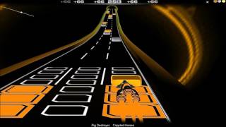 Pig Destroyer - Crippled Horses - Audiosurf Gamplay
