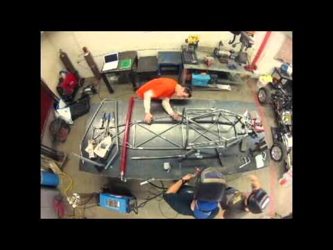 Ferris State Formula SAE Chassis Assembly Timelapse