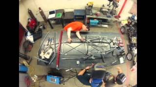 Ferris State Formula SAE Chassis Assembly Timelapse