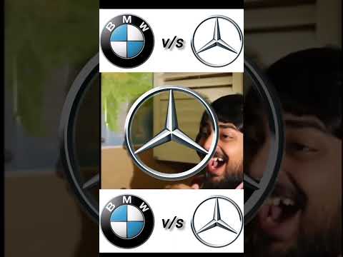 BMW😂 vs Mercedes😈 #cars #bmw #vs #mercedes #careditz #cars