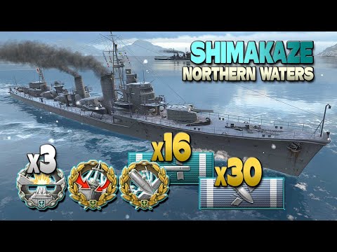Destroyer Shimakaze: 12km torpedos at work - World of Warships