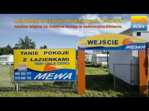 Wypoczynek nad morzem : Ośrodek Wczasów Rodzinnych MEWA - Łazy