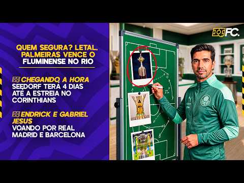 PALMEIRAS É LETAL CONTRA O FLU; FLAMENGO JOGA HOJE; 4 DIAS PARA A ESTREIA DE SEEDORF – Quebrada FC
