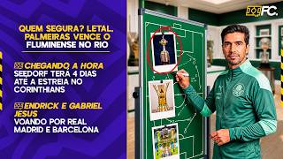 PALMEIRAS É LETAL CONTRA O FLU; FLAMENGO JOGA HOJE; 4 DIAS PARA A ESTREIA DE SEEDORF - Quebrada FC