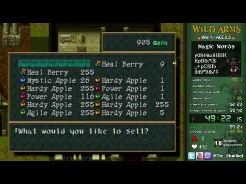 [Speedrun] Wild Arms Any% ACE 2.0 - 57:04.05 - Single Segment
