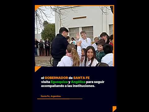 🚨‼️El gobernador de #Santafe en Egusquiza y Angelica