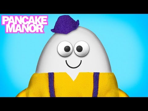 HUMPTY DUMPTY SAT ON A WALL ♫| Nursery Rhyme Song for Kids| Pancake Manor
