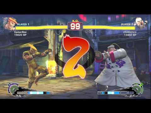 SSF4: GamerBee (Adon) VS chobixinco (Rufus)