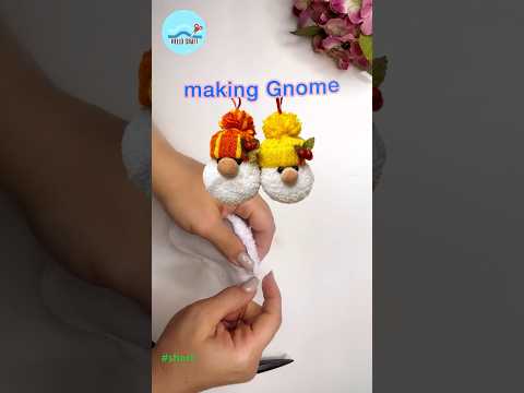 DIYChristmas DECORATION || Make a cute Christmas gnome🎅🏻#diy #howtomake #christmasideas