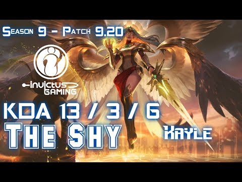 IG The Shy KAYLE vs CAMILLE Top - Patch 9.20 EUW Ranked