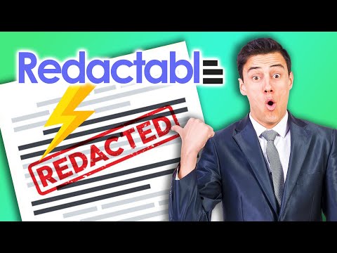 ⚡ Обзор Redactable — экономия более 98% времени благодаря скрытию данных с помощью ИИ