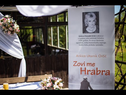 Ankica Utornik Orčić - Promocija autobiografskog romana "Zovi me Hrabra"