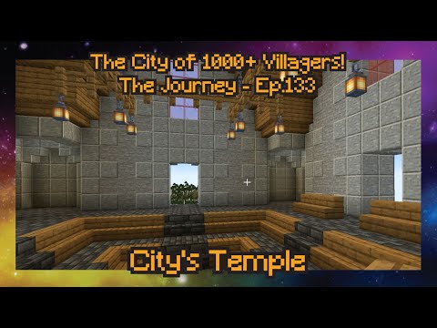 EPIC MINECRAFT BUILD: 1000+ Villager City! Watch Now