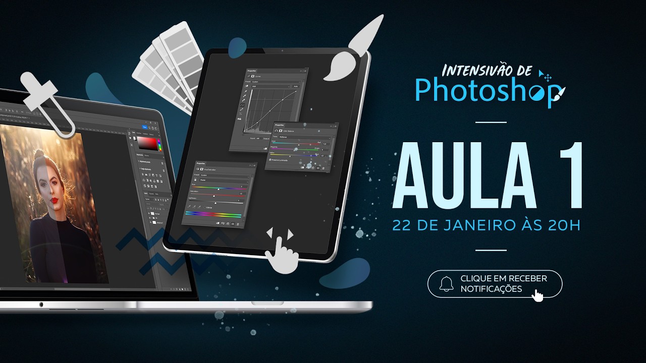 Intensivão de Photoshop 2026 - As novidades que vão revolucionar suas edições
